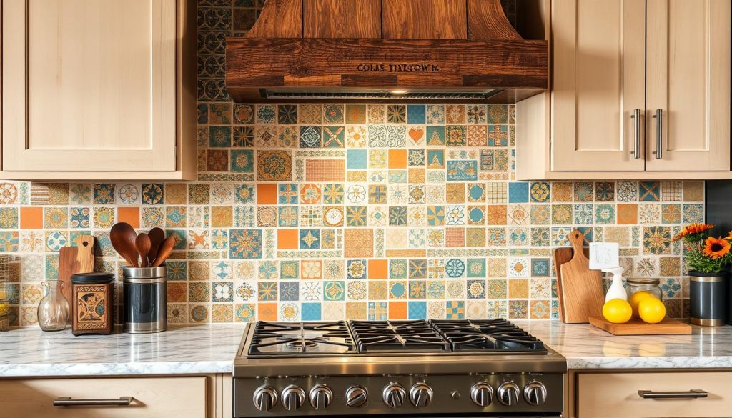 Eclectic Kitchen Backsplash Designs