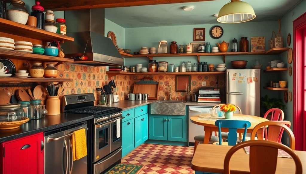 eclectic kitchen decor