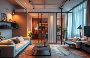 creative ways to divide a studio apartment