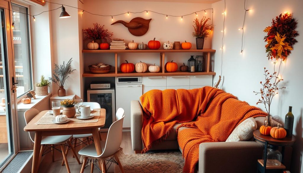 seasonal decorating in small spaces