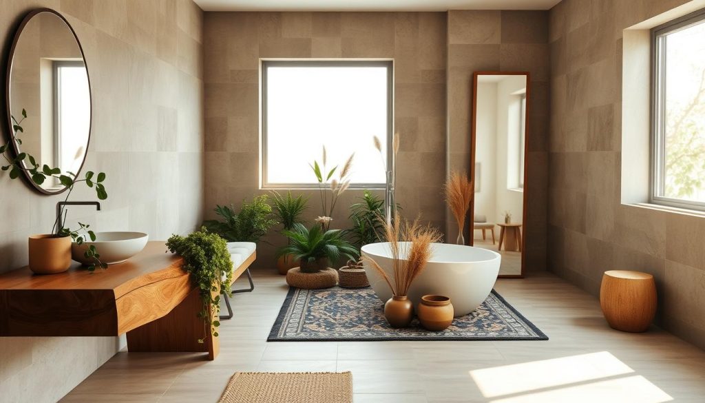 Natural Elements in Bathroom Design