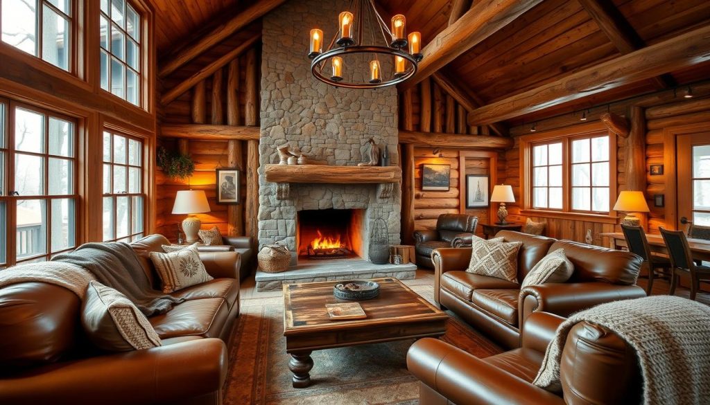 Rustic Living Room Design