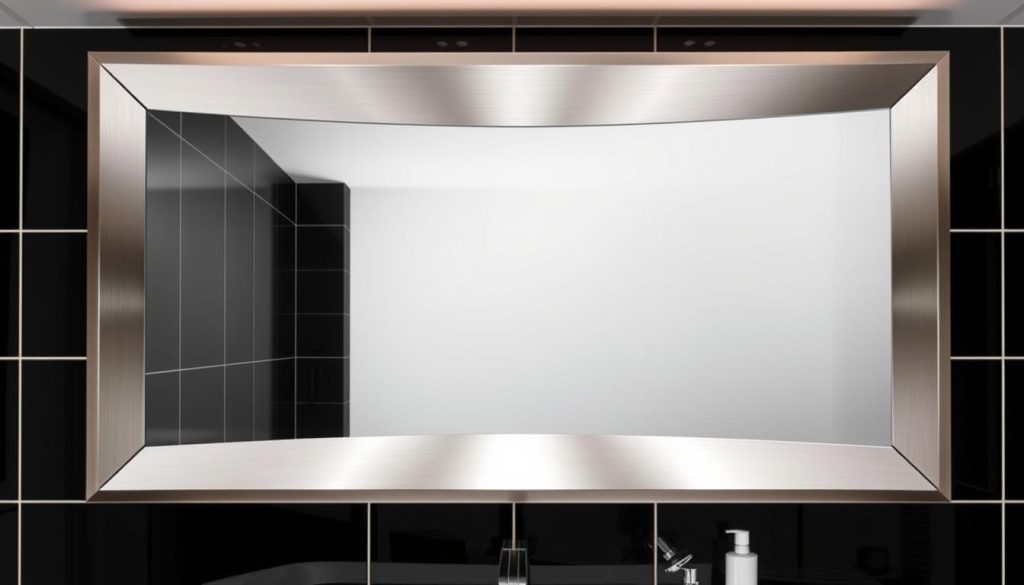 Statement Bathroom Mirror Design